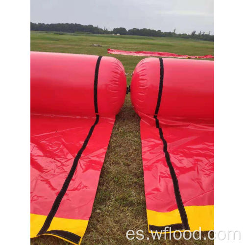 Barrera de tubo de inundación inflable para trabajos de control de inundaciones